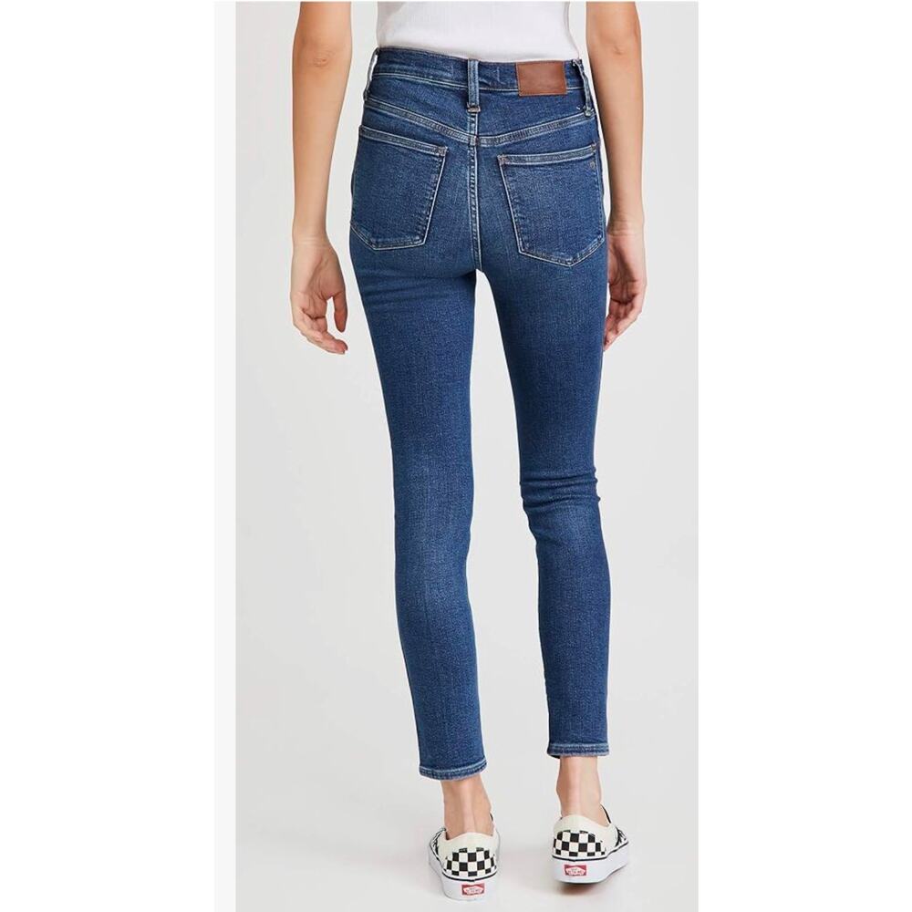 Madewell High Waisted 10" Skinny Jeans 28 - Picture 3 of 9